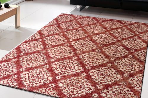 Dynamic Rugs MELODY 985015-619 Terracotta Rug