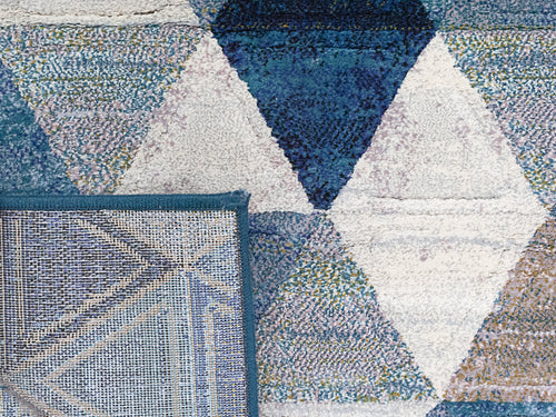Dynamic Rugs Eclipse 63263-5161 Blue/Multi Rug