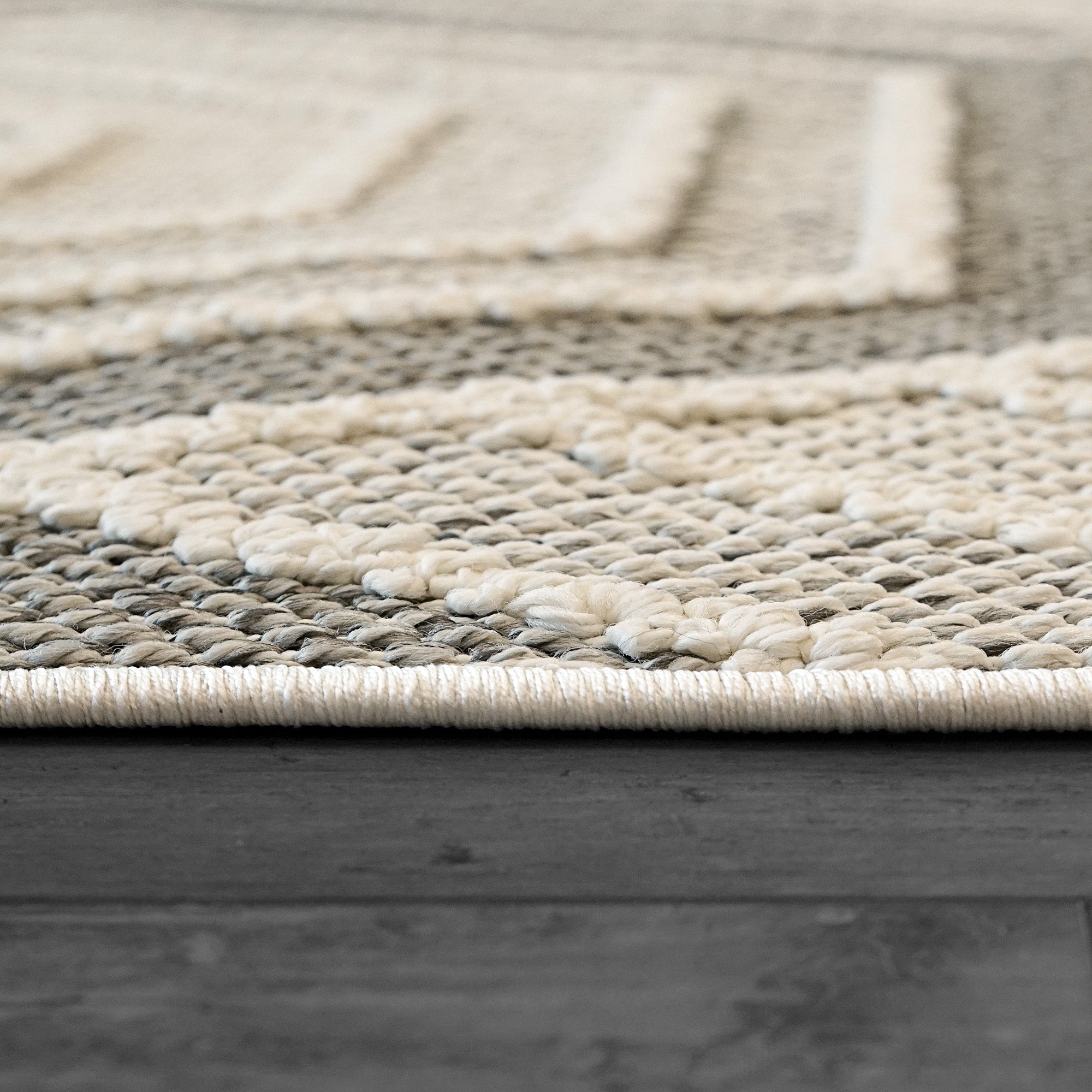 Dynamic Rugs SEVILLE 3611-190 Ivory/Grey Rug