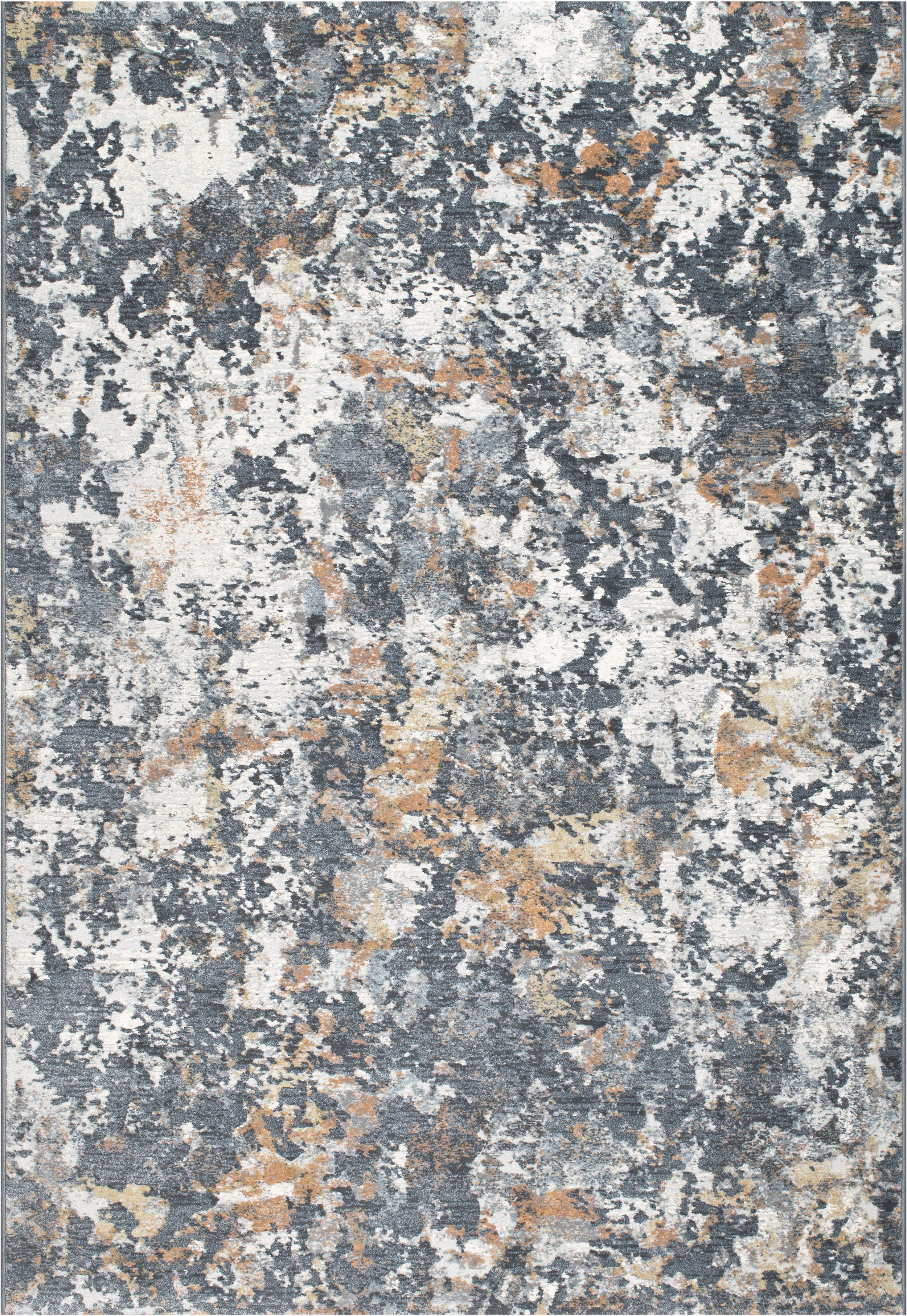 Dynamic Rugs COUTURE 52023-3616 Charcoal/Copper Rug