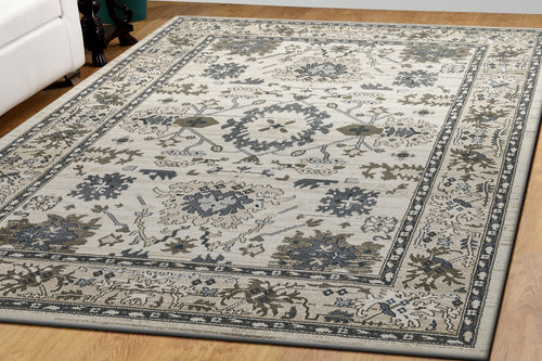 Dynamic Rugs YAZD 8531-100 Ivory Rug