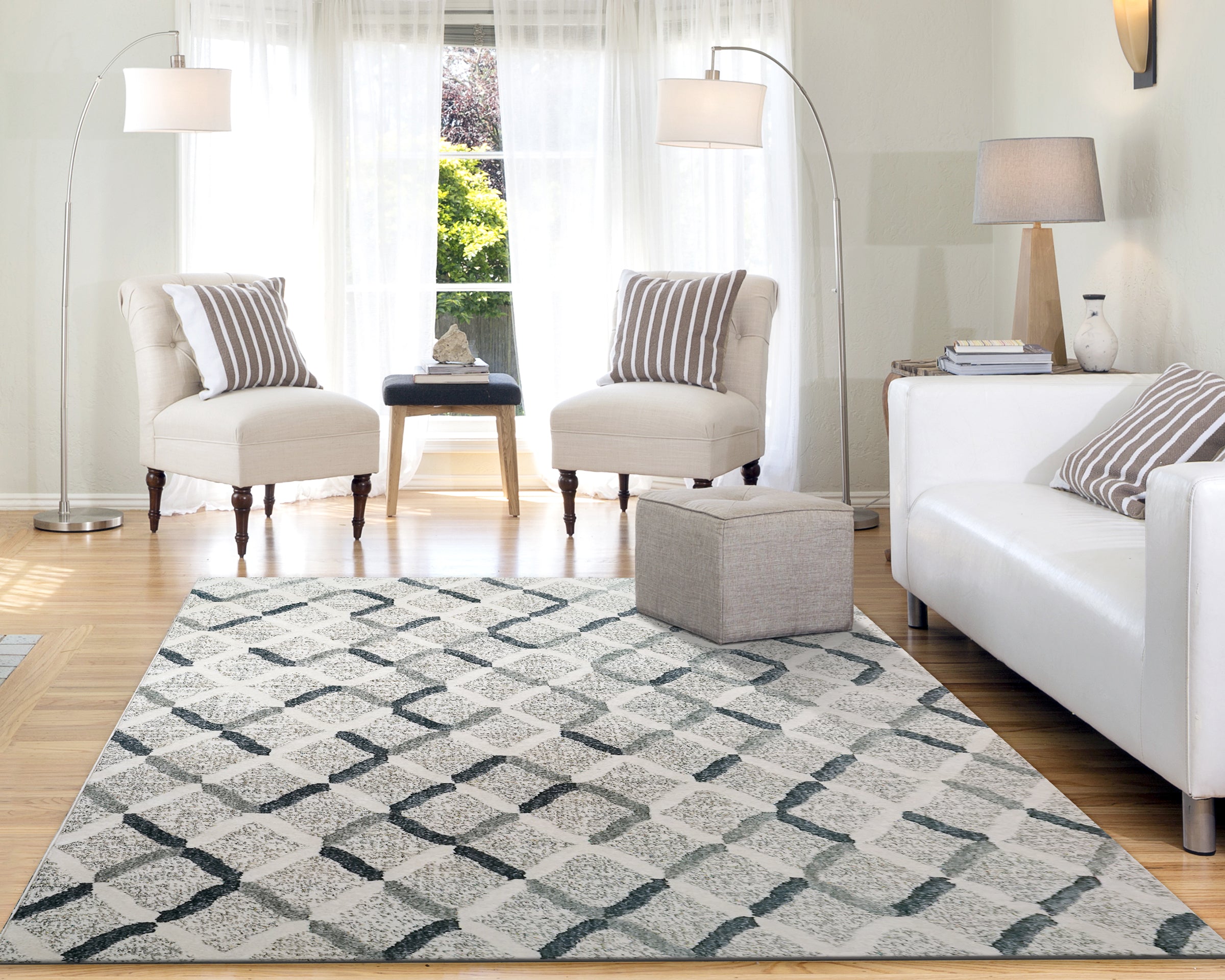 Dynamic Rugs MYTH 7294-159 Cream Rug