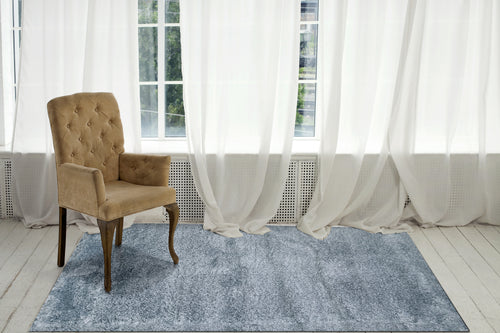 Dynamic Rugs NITRO LUX 6360-590 Blue Rug