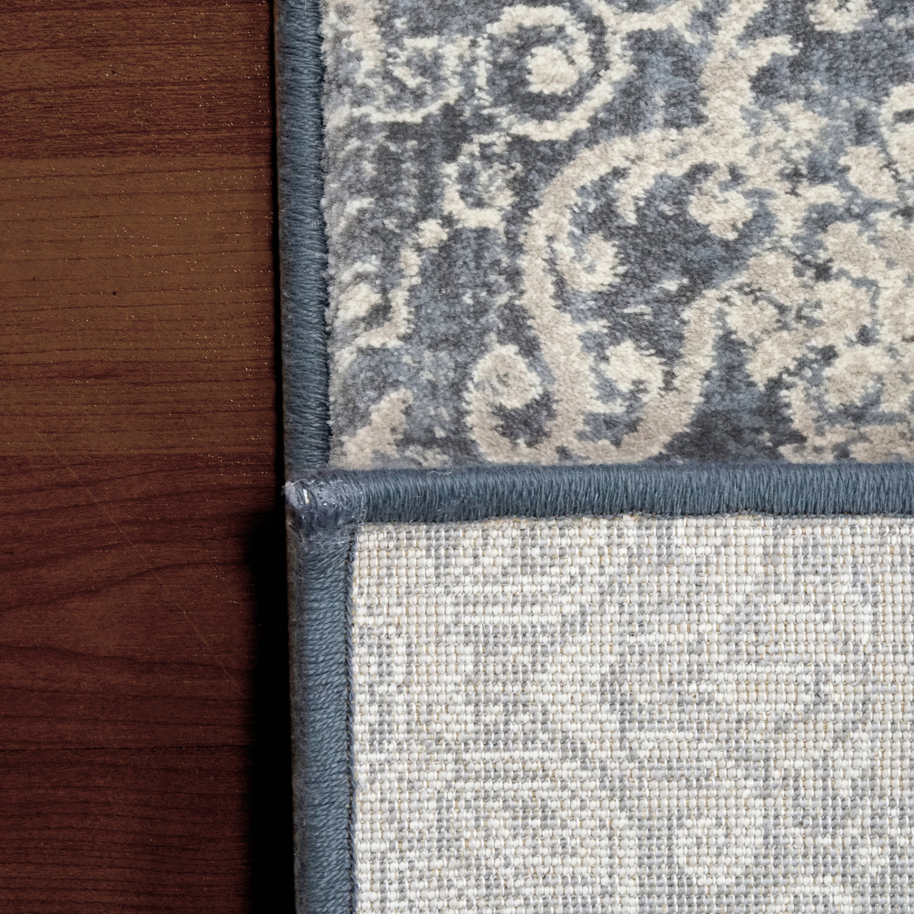 Dynamic Rugs ANCIENT GARDEN 57162-4666 Light Blue Rug