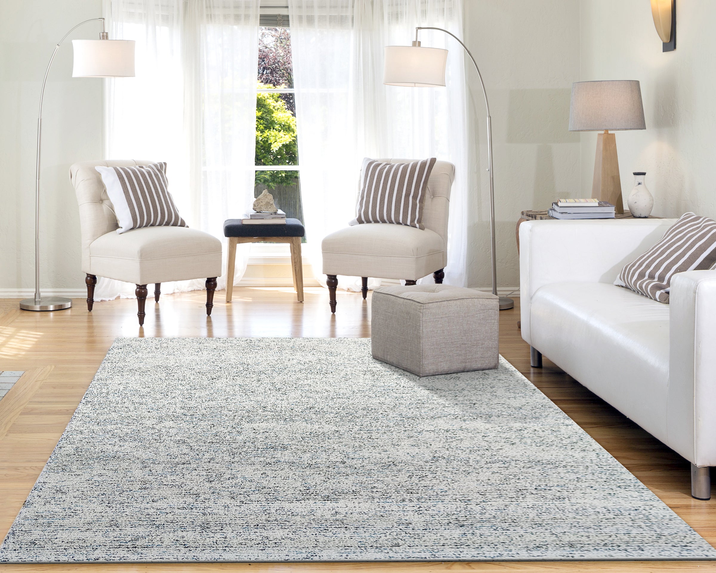 Dynamic Rugs MEHARI 23308-6696 Ivory/Grey Rug