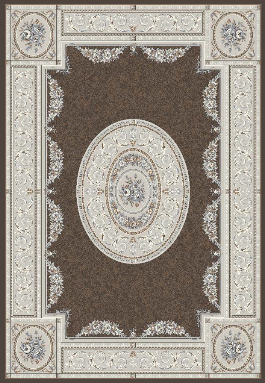 Dynamic Rugs ANCIENT GARDEN 57226-3295 Brown Rug