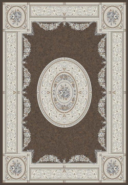 Dynamic Rugs ANCIENT GARDEN 57226-3295 Brown Rug