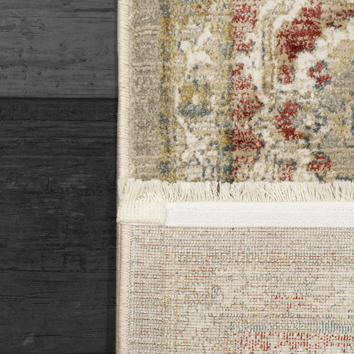 Dynamic Rugs Ella 3982-899 Taupe/Multi Rug