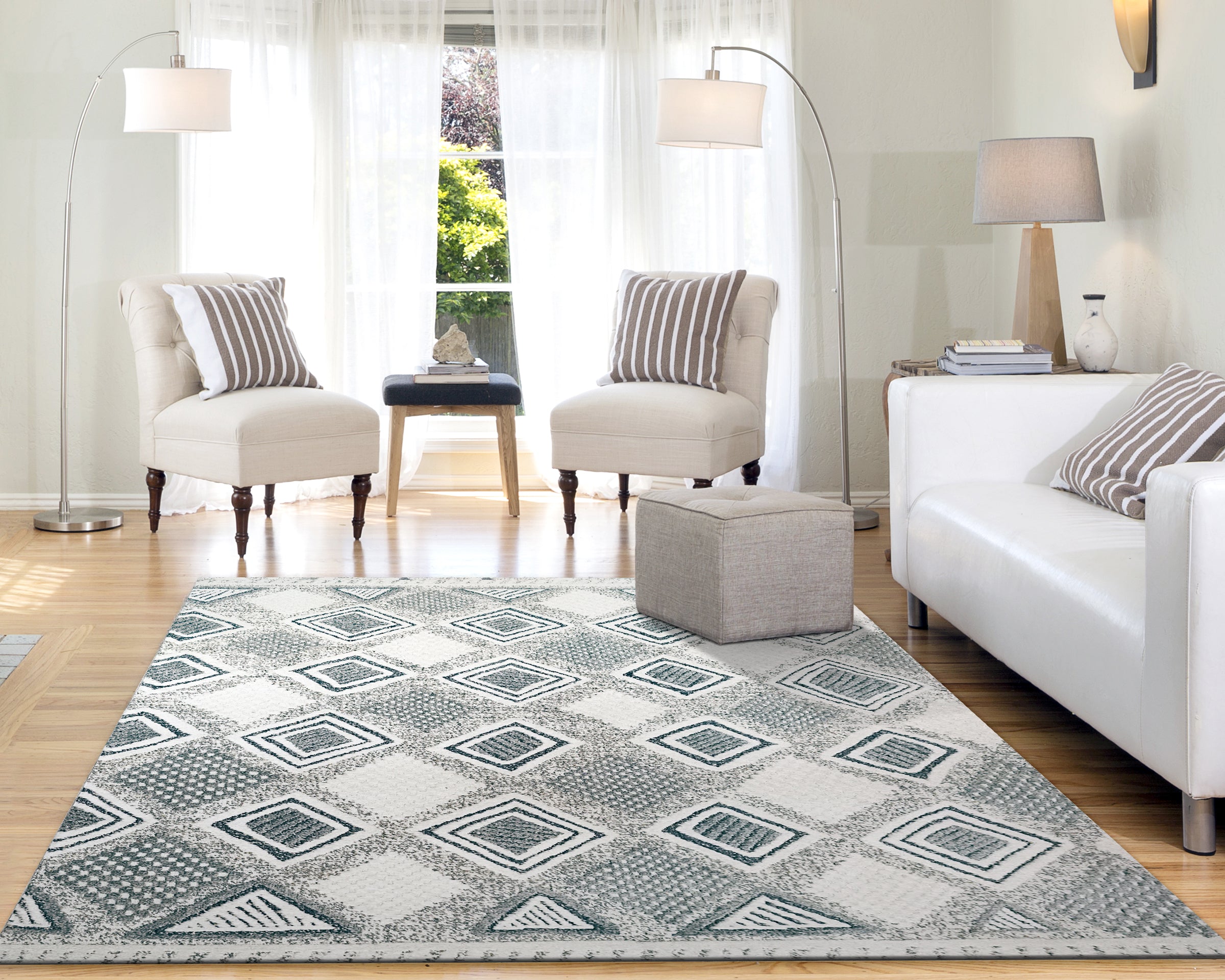 Dynamic Rugs MYTH 7295-159 Cream Rug