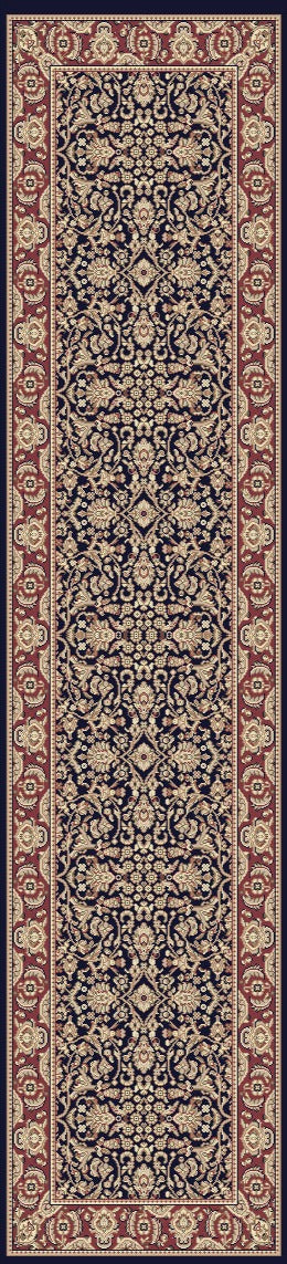 Dynamic Rugs LEGACY 58004-530 Navy Rug