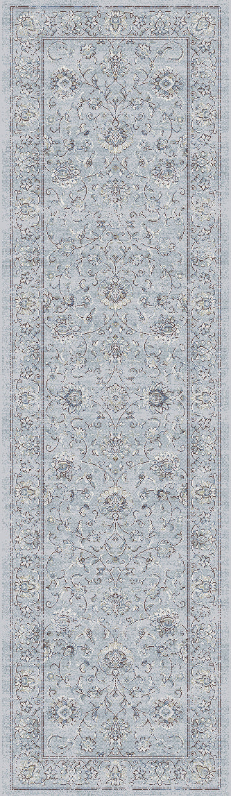 Dynamic Rugs Ancient Garden 57126-9696 Silver/Grey Rug