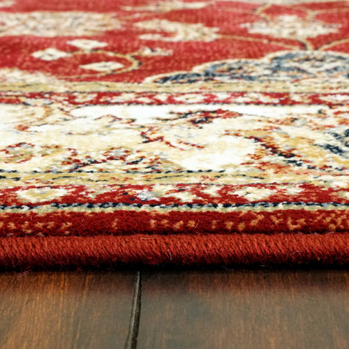 Dynamic Rugs Ancient Garden 57158-1464 Red/Ivory Rug
