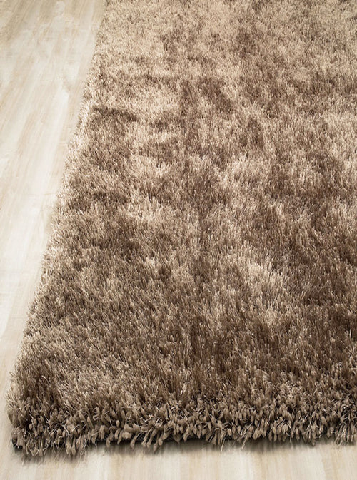 American cover design / Persian weavers Alma Afro Shag Plain Champaign Rug