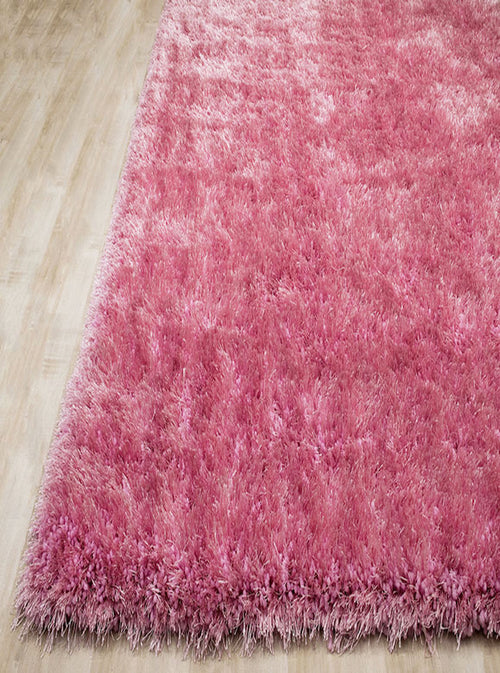 American cover design / Persian weavers Alma Afro Shag Plain Pink Rug