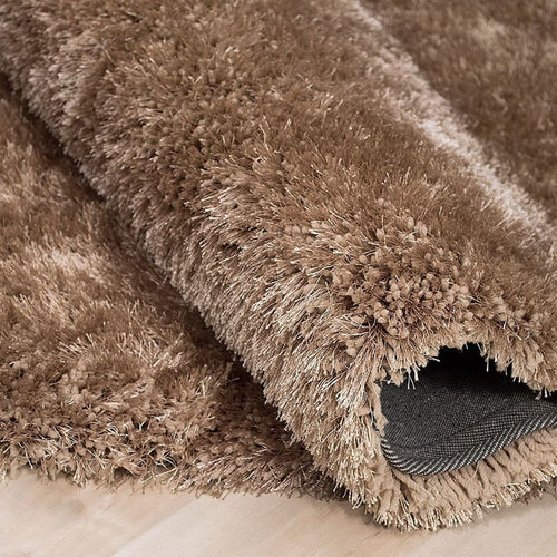 American cover design / Persian weavers Alma Afro Shag Plain Beige Rug