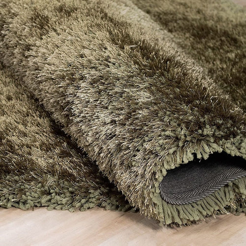 American cover design / Persian weavers Alma Afro Shag Plain Sage Green Rug