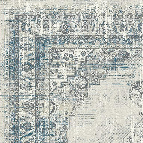 Amara 7461-150 Light Beige Rug - Blend Of Viscose And Shrink