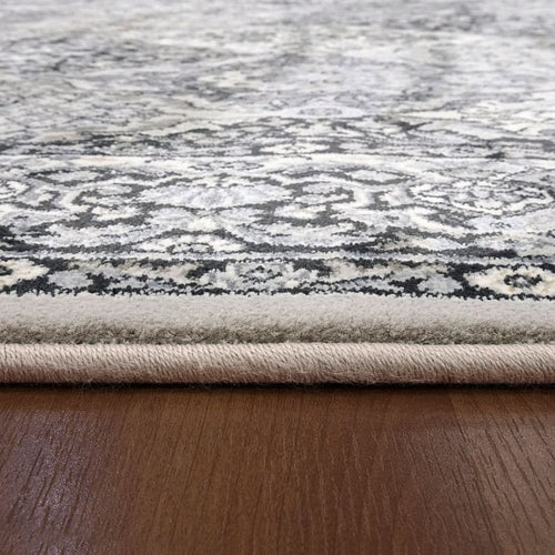Ancient Garden 57008-9696 Cream/Grey Rug - 100% Decolan 