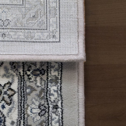 Ancient Garden 57011-9666 Soft Grey/Cream Rug - 100% Decolan