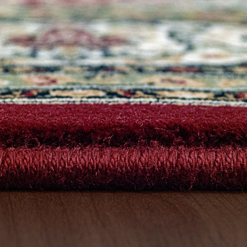 Ancient Garden 57119-1414 Red/Ivory Rug - 100% Decolan 