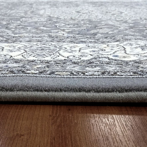 Ancient Garden 57119-5666 Grey/Cream Rug - 100% Decolan 