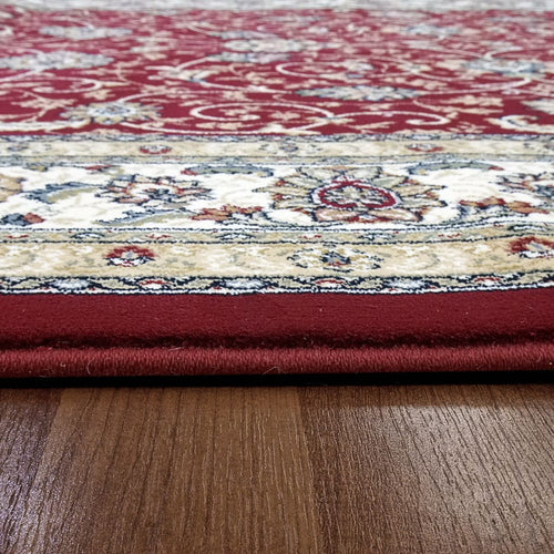 Ancient Garden 57120-1464 Red/Ivory Rug - 100% Decolan 