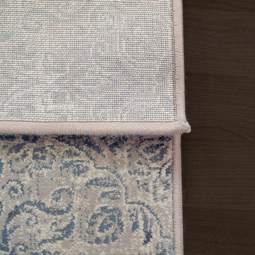 Ancient Garden 57162-9646 Silver/Grey Rug - 100% Decolan 