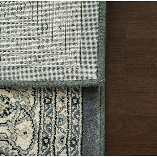 Ancient Garden 57204-5666 Grey/Cream Rug - 100% Decolan 