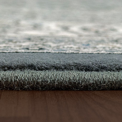 Ancient Garden 57204-5666 Grey/Cream Rug - 100% Decolan 