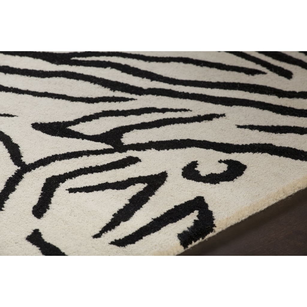 Chandra Zyaara ANT-105 Black Rug