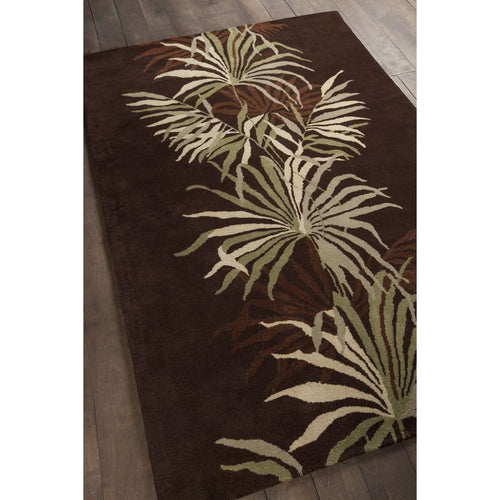 Aschera ASC-6403 Dark Brown Rug