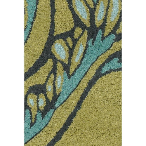 Aschera ASC-6407 Green Rug