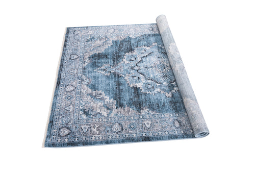 American cover design / Persian weavers Ashton 566 Denim Rug