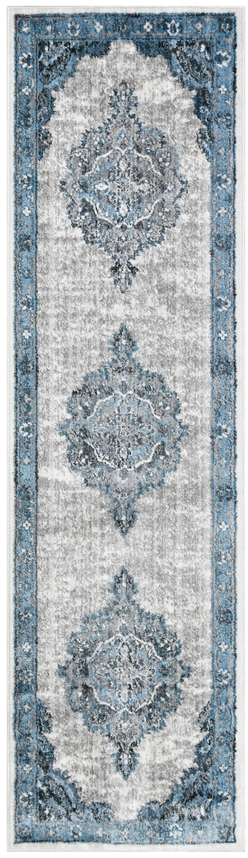 American cover design / Persian weavers Ashton 566 Distressed Glacier Rug