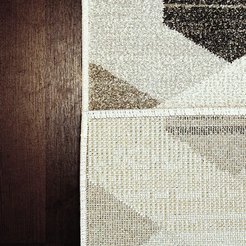Avenue 3403-6141 Ivory/Blue/Multi Rug - 100% Heatset Frise 
