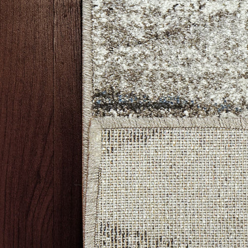 Avenue 3408-6151 Grey/Blue Rug - 100% Heatset Frise 