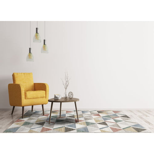 Avenue 3410-6161 Multi Rug - 100% Heatset Frise 