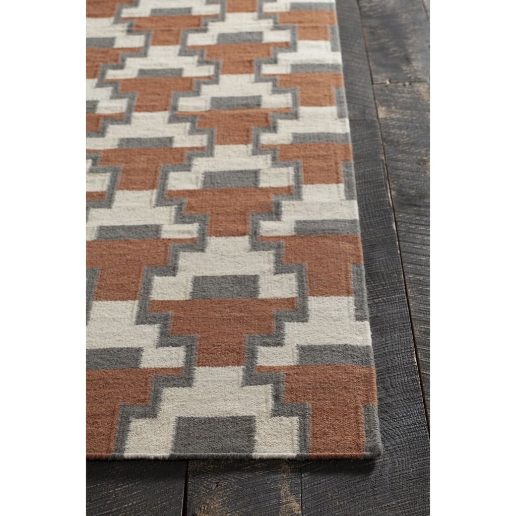 Chandra Zyan AVO-34401 Rust Rug