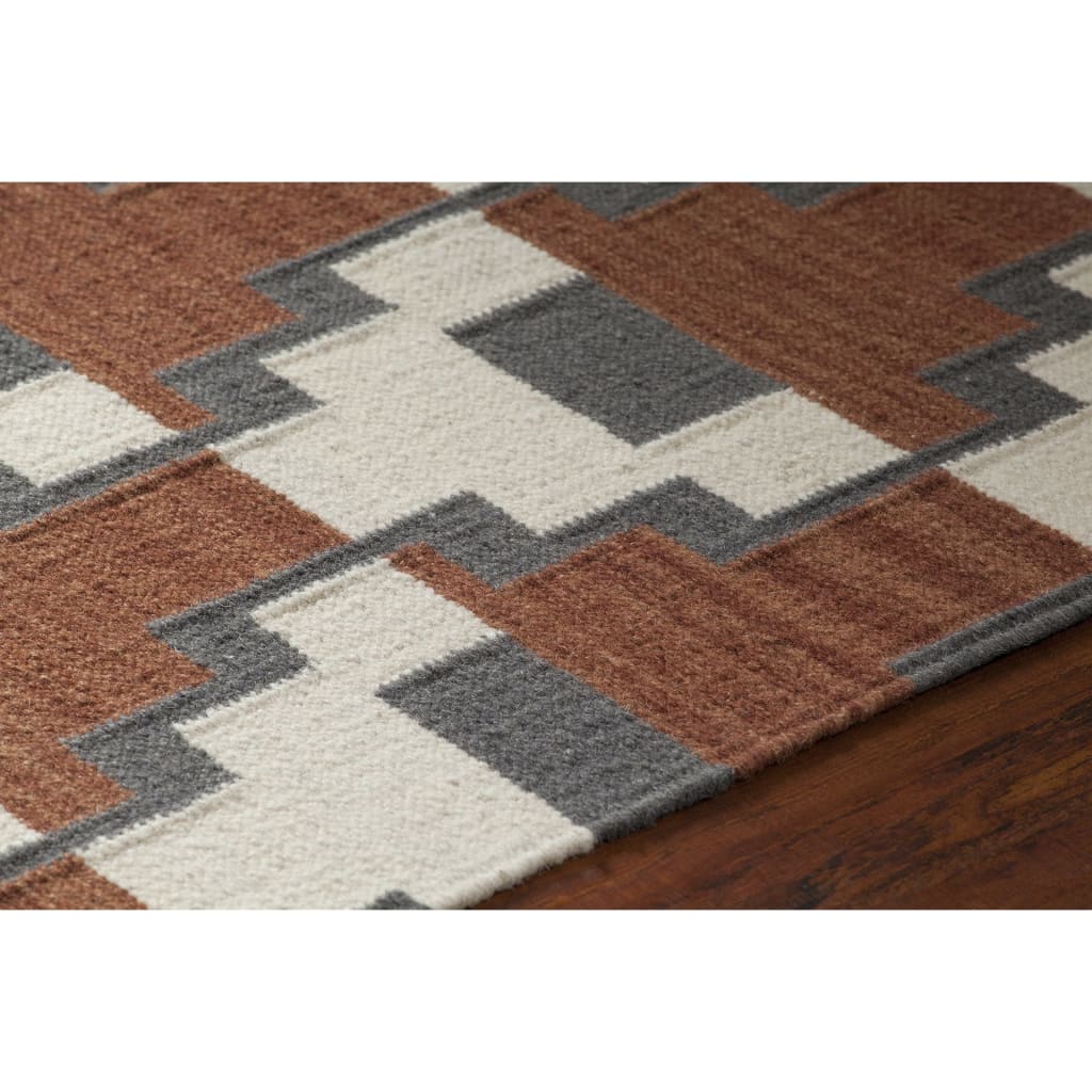 Chandra Zyan AVO-34401 Rust Rug