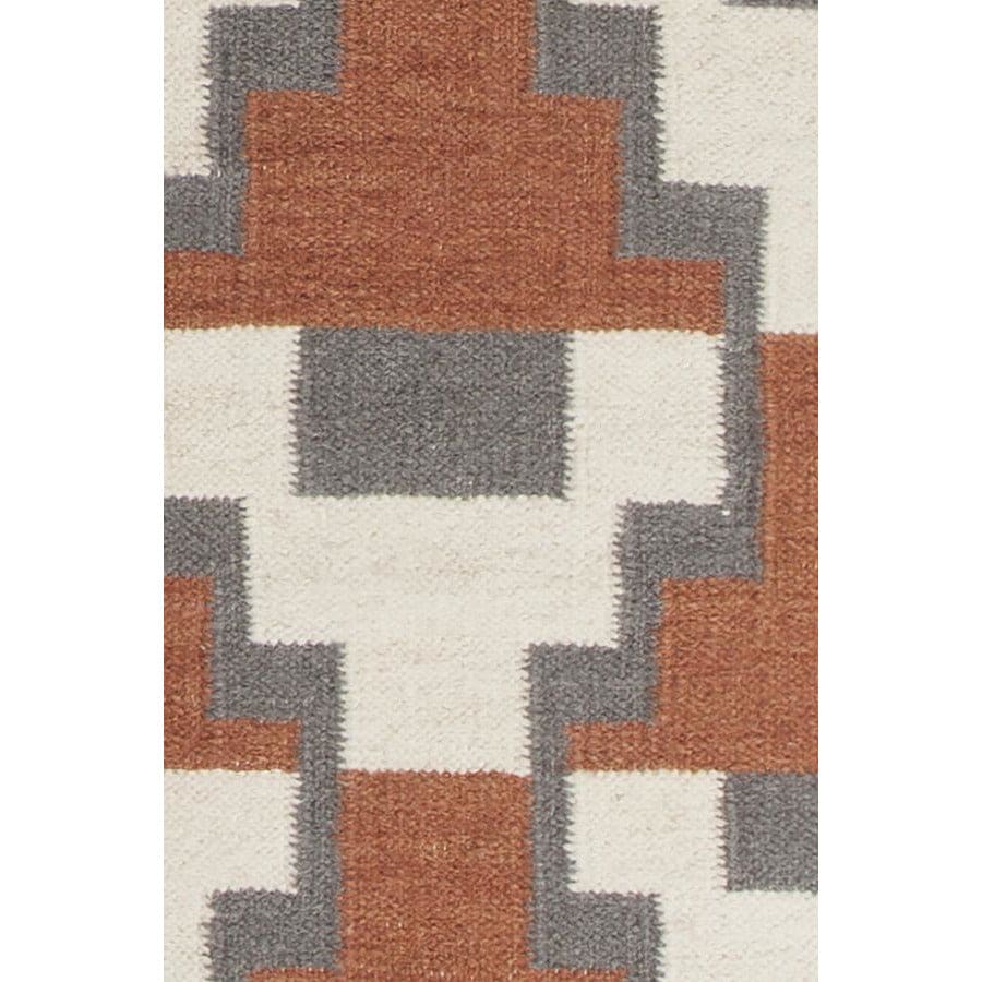 Chandra Zyan AVO-34401 Rust Rug