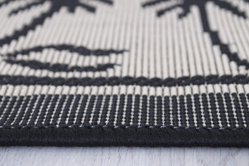 American cover design / Persian weavers Bahamas 669 Black Rug