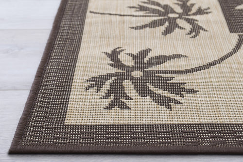 American cover design / Persian weavers Bahamas 670 Chocolate Rug
