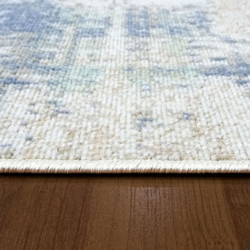 Bristol 5122-590 Light Blue Rug - 100% Polypropylene Frise