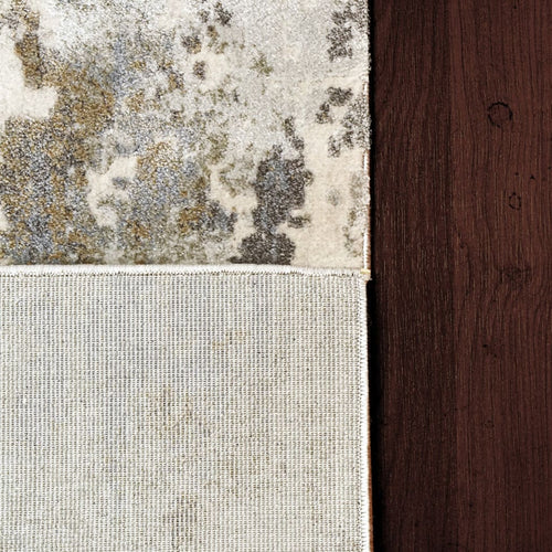 Castilla 3528-190 Cream/Grey Rug - 75% Polypropylene & 25% 