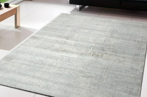 Castilla 3530-109 Cream/Silver Rug - 75% Polypropylene & 25%