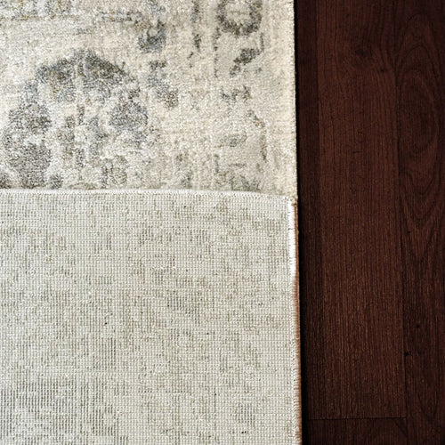 Castilla 3530-190 Ivory/Grey Rug - 75% Polypropylene & 25% 