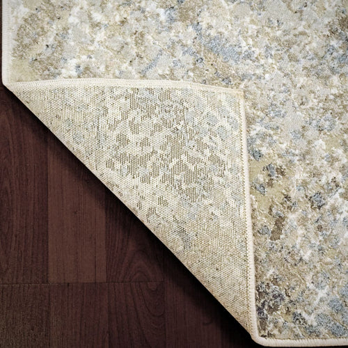 Chateau 98201-2242 Beige/Blue Rug - Shrink Polyester With 