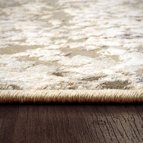 Chateau 98201-2242 Beige/Blue Rug - Shrink Polyester With 