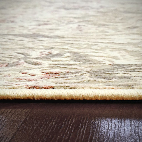 Chateau 98203-6111 Beige/Blush Rug - Shrink Polyester With 