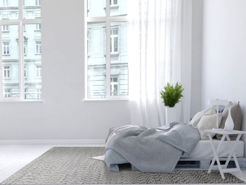 Cleveland 7450-919 Grey Rug - 100% Wool